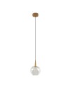 ANDRÓMEDA * COLGANTE 1L - BASE ORO - CRISTAL TRANSPARENT 8941